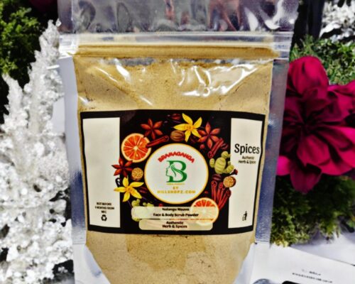 face and scrub powder
